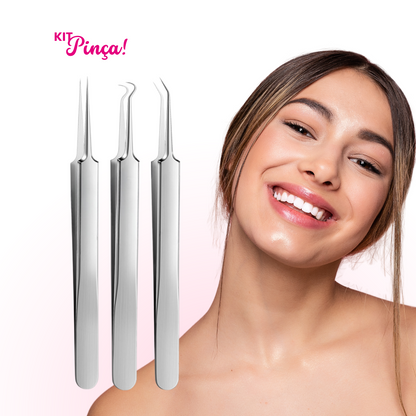 Pinça de Precisão - Remoção Fácil e Eficiente