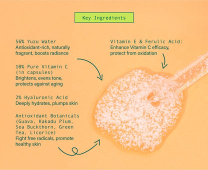 Meisani GLOW DROPS VITAMIN C SERUM, branco