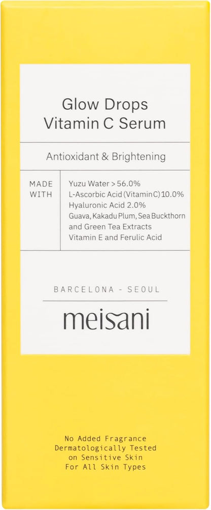 Meisani GLOW DROPS VITAMIN C SERUM, branco