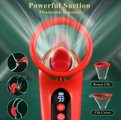 Estimulador Inteligente 5-em-1 com Controlo por App – Tecnologia, Sensualidade e Liberdade