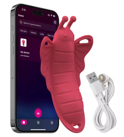 Vibrador Vestível Inteligente com Controlo por App – Liberdade, Discrição e Prazer a Qualquer Hora