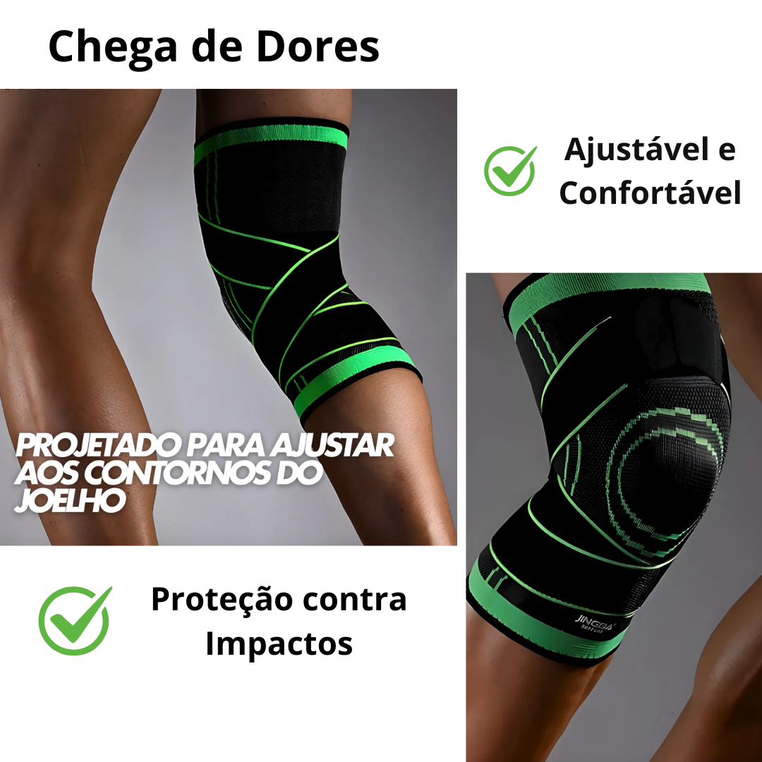 Joelheiras de Compressão Tamanho Único