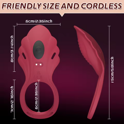 Vibrador Vestível Inteligente com Controlo por App – Liberdade, Discrição e Prazer a Qualquer Hora