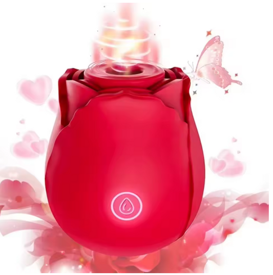 Rosa do Prazer™ – Estimulador Feminino de Sucção e Vibração