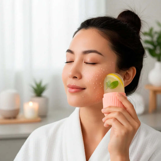 Massageador Facial de Gelo - Alívio, Beleza e Frescor Diário
