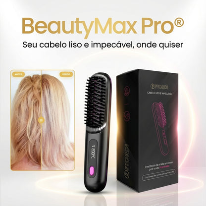 Escova Alisadora Portátil - BeautyMax Pro®